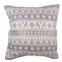 Cuscino imbottito Beige Grigio 44x44x4 cm