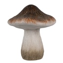 Décoration Champignon Marron Blanc Ø 11x12 cm