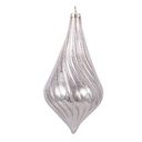 Kerstbal Ø 8x17 cm