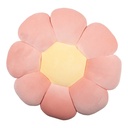 Throw Pillow Pink Yellow Ø 40x6 cm