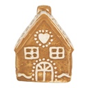 Decorazione Casa Marrone Bianco 6x4x7 cm