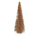 Decorazione Albero di Natale Beige Color oro Ø 20x50 cm
