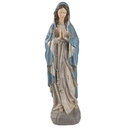 Statua Decorativa Maria Grigio 15x11x50 cm