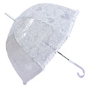 Regenschirm Erwachsene Weiß 60 cm