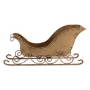 Decoratie slee 20x6x9 cm