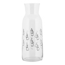Karaffe Transparent Ø 9x25 cm / 1000 ml