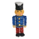 Decoratie notenkraker 15x8x36 cm