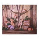 Wandkleed jungle 180x1x210 cm