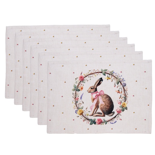 Placemat 6 stuks 48x33 cm SPL