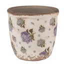 Decoratie bloempot Ø 11x10 cm