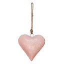 Anhänger Schmuck Herz Rosa 15x5x15 cm