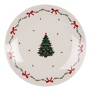 Piatto da Colazione Bianco Verde Ø 20x2 cm
