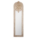 Specchio da Parete Beige 48x4x180 cm