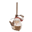 Pendente Babbo Natale 9x5x9 cm