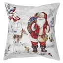 Housse de coussin Blanc 45x45 cm