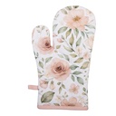 Guanto Forno Beige Rosa 18x30 cm