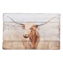 Peinture Beige Marron 71x3x46 cm