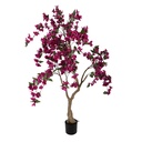 Décoration Arbre à Bougainvilliers Rose Vert 100x100x150 cm