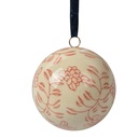 Palla di decorazione Beige Rosa Ø 6x6 cm