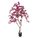 Deko Bougainvillea-Baum Rosa Grün 80x80x180 cm