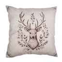 Coussin rempli Beige Marron 45x45x4 cm