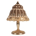 Décoration gâteau Marron Couleur or Ø 26x36 cm