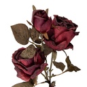 Decorative Artificial Branch with flowers Red Green 12x12x70 cm