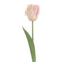 Deko Ast mit Blumen Rosa Grün 61 cm