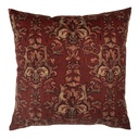 Housse de coussin Rouge Jaune 45x45 cm