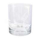Trinkglas Transparent Weiß Ø 7x9 cm / 300 ml