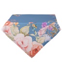 Square Tablecloth Blue Beige 100x100 cm