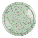 Plateau décoratif Vert Ø 32x2 cm