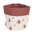 Brotkörbchen Beige Braun Ø 15x16 cm