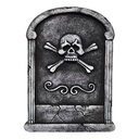 Decoration Gravestone Halloween Grey 35x3x55 cm