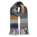 Scarf Women Grey 38x200 cm
