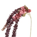 Rami Artificiali Decorativi con fiori Viola Verde 14x14x135 cm
