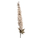 Rami Artificiali Decorativi con fiori Beige Verde 8x8x124 cm
