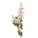 Rami Artificiali Decorativi con fiori Bianco Verde 10x13x100 cm