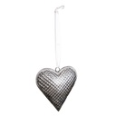 Decoratie hanger hart 7x1x7 cm