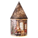 Decoratie huis met LED Ø 11x21 cm / 3xAA