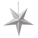 Decorazione Natalizie Stella Bianco 45x15x45 cm