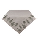 Tovaglia Natalizia Beige Verde 150x250 cm