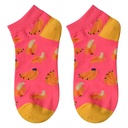 Socken Rosa Gelb 36-41