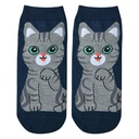 Socken Blau Grau 36-41