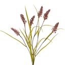 Kunstblumen Violett Grün 15x5x85 cm