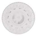 Tableware Diner Plate Transparent Ø 25x1 cm