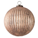 Weihnachtskugel XL Rosa Ø 15x15 cm