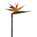 Decorative branch with flowers Orange Green 100 cm