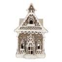 Decoratie huis met LED 13x12x20 cm