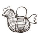 Korb Huhn Braun 23x14x17 cm